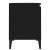 Comodă TV cu picioare metalice, negru, 103,5x35x50 cm GartenMobel Dekor
