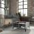 Măsuță de cafea, gri beton, 60x60x30 cm, PAL GartenMobel Dekor