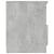 Noptiere, 2 buc., gri beton, 40x40x50 cm, PAL GartenMobel Dekor
