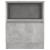 Noptiere, 2 buc., gri beton, 40x40x50 cm, PAL GartenMobel Dekor