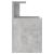Noptiere, 2 buc., gri beton, 40x35x60 cm, PAL GartenMobel Dekor