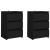 Noptiere, 2 buc., negru, 40x35x62,5 cm, lemn compozit GartenMobel Dekor