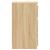Noptiere, 2 buc., stejar sonoma, 40x35x62,5 cm, lemn compozit GartenMobel Dekor