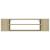 Dulap TV suspendat, stejar Sonoma, 100x30x26,5 cm, PAL GartenMobel Dekor