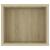 Dulap TV suspendat, stejar Sonoma, 100x30x26,5 cm, PAL GartenMobel Dekor