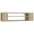 Dulap TV suspendat, stejar Sonoma, 100x30x26,5 cm, PAL GartenMobel Dekor