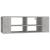 Dulap TV montat pe perete, gri beton, 102x35x35 cm, PAL GartenMobel Dekor