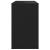 Dulap lateral, negru, 60x30x50 cm, PAL GartenMobel Dekor