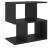 Dulap lateral, negru, 50x30x51,5 cm, PAL GartenMobel Dekor