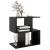Dulap lateral, negru, 50x30x51,5 cm, PAL GartenMobel Dekor