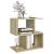 Noptiere, 2 buc., stejar sonoma, 50x30x51,5 cm, PAL GartenMobel Dekor