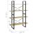 Dulap cu 4 rafturi, stejar sonoma, 100x30x140 cm PAL GartenMobel Dekor