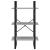 Raft de depozitare, gri beton, 60x30x105 cm, PAL  GartenMobel Dekor