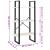 Raft de depozitare, alb, 60x30x105 cm, lemn masiv de pin GartenMobel Dekor