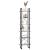 Raft de depozitare, gri beton, 60x30x210 cm, lemn compozit GartenMobel Dekor