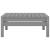 Set mobilier de grădină, 4 piese, gri, lemn masiv de pin GartenMobel Dekor