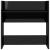 Pantofare de perete, 4 buc., negru extralucios, 60x18x60cm, PAL GartenMobel Dekor