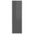 Pantofar perete 4buc. gri extralucios 60x18x60cm lemn prelucrat GartenMobel Dekor