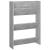 Pantofare de perete, 2 buc., gri beton, 60x18x90 cm, PAL GartenMobel Dekor