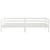 Pat de zi, alb, 90 x 200 cm, lemn masiv de pin GartenMobel Dekor