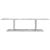 Dulap TV montat pe perete, gri beton, 103x30x26,5 cm GartenMobel Dekor