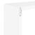 Rafturi de perete cub, 2 buc., alb, 30x15x30 cm GartenMobel Dekor