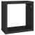 Rafturi de perete cub, 2 buc., negru, 30x15x30 cm GartenMobel Dekor