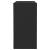 Rafturi de perete cub, 2 buc., negru, 30x15x30 cm GartenMobel Dekor