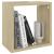 Rafturi de perete cub 4 buc. stejar sonoma 26x15x26 cm GartenMobel Dekor