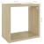 Rafturi de perete cub 4 buc. stejar sonoma 26x15x26 cm GartenMobel Dekor
