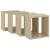 Rafturi de perete cub 4 buc. stejar sonoma 26x15x26 cm GartenMobel Dekor