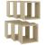 Rafturi de perete cub 6 buc. stejar sonoma 26x15x26 cm GartenMobel Dekor