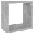 Rafturi de perete cub, 2 buc., gri beton, 26x15x26 cm GartenMobel Dekor