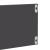 Rafturi de perete 2 buc. gri extralucios 80x11,5x18 cm PAL GartenMobel Dekor