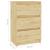 Noptiere, 2 buc., 40x29,5x64 cm, lemn masiv de pin GartenMobel Dekor