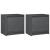 Noptiere, 2 buc., gri, 40x30,5x40 cm, lemn masiv de pin GartenMobel Dekor
