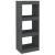 Bibliotecă/Separator cameră gri 40x30x103,5 cm lemn masiv pin GartenMobel Dekor