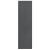 Bibliotecă/Separator cameră gri 40x30x103,5 cm lemn masiv pin GartenMobel Dekor