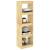 Bibliotecă/Separator cameră, 40x30x135,5 cm, lemn masiv de pin GartenMobel Dekor