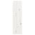 Bibliotecă/Separator cameră alb 60x30x103,5 cm lemn masiv pin GartenMobel Dekor