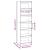 Bibliotecă/Separator cameră, 60x30x199,5 cm, lemn masiv de pin GartenMobel Dekor