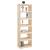 Bibliotecă/Separator cameră, 60x30x199,5 cm, lemn masiv de pin GartenMobel Dekor