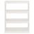 Bibliotecă/Separator cameră alb, 80x30x103,5 cm, lemn masiv pin GartenMobel Dekor