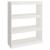 Bibliotecă/Separator cameră alb, 80x30x103,5 cm, lemn masiv pin GartenMobel Dekor