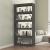 Bibliotecă/Separator cameră, gri, 80x30x167,4 cm lemn masiv pin GartenMobel Dekor