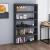 Bibliotecă/Separator cameră, gri 100x30x167,5 cm lemn masiv pin GartenMobel Dekor