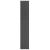 Bibliotecă/Separator cameră, gri 100x30x167,5 cm lemn masiv pin GartenMobel Dekor