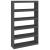 Bibliotecă/Separator cameră, gri 100x30x167,5 cm lemn masiv pin GartenMobel Dekor