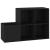 Pantofar de hol, negru, 105x35,5x70 cm, PAL  GartenMobel Dekor