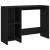 Birou Notebook, negru, 102,5x35x75 cm, PAL GartenMobel Dekor